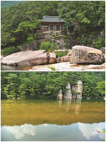 시린 물줄기 솔향 바람, 한여름 별세계로세!… 괴산의 계곡과 폭포 기사의 사진