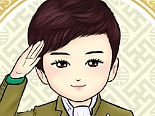 “한국 대통령 진짜 예쁘다!” 中팬이 그린 캐릭터 기사의 사진