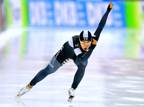 이상화, 이상無… ISU 빙속 종목별 세계선수권 여자 500m 우승 기사의 사진