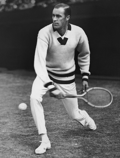 '잊혀진 미국 최고의 테니스 선수' 빌 틸든 이야기 기사의 사진