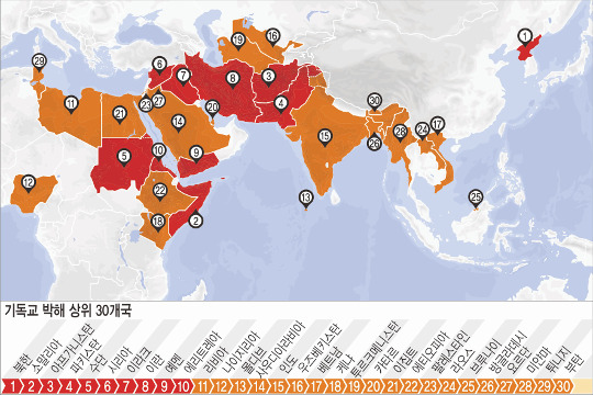 인도 등 아시아 6개국, 기독교 박해 더 심해졌다 기사의 사진