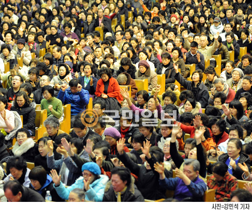 여의도순복음교회 열두광주리 새벽기도회  