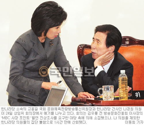 한나라, 잇단 악재에 선거패배 위기감  