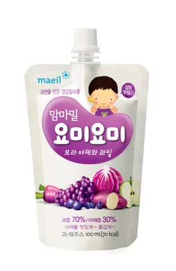 매일유업, ‘맘마밀 요미요미 보라 야채와 과일’ 출시  