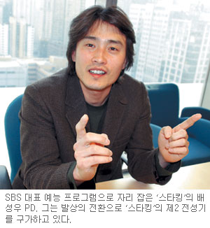 ‘스타킹’ 연출 배성우 PD “춤·노래 위주서 소재 넓혀… 감동 주는 무대로”  