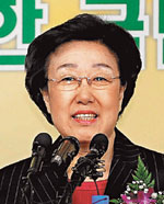 한명숙, 민주당 서울시장 후보로  
