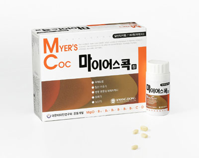 광동 고함량 멀티비타민제 ‘마이어스콕정’ 인기  