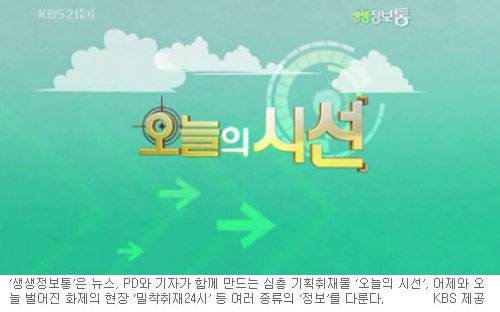 KBS ‘생생정보통’, 정체 모호해 시청자 외면  