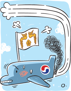 [비즈카페] 대통령 전용기 회항 사고… 추락한 대한항공 안전의식  