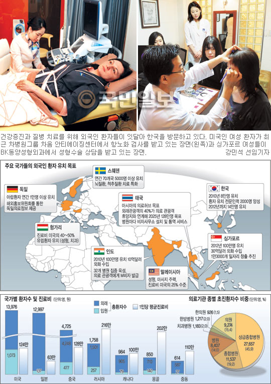 [의료관광 ‘한류 바람’] 의료 서비스엔 국경 없다… ‘황금알’ 외국인 잡아라  