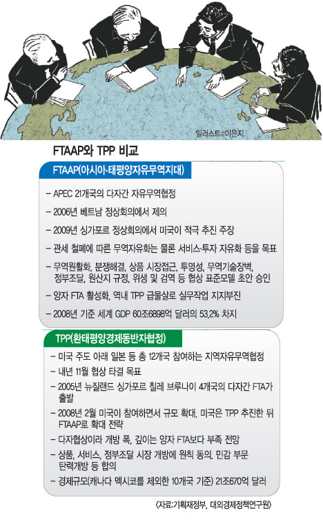 ȿ  TPP FTAAP  ѱ,  Ȯ Ͱꡯ  