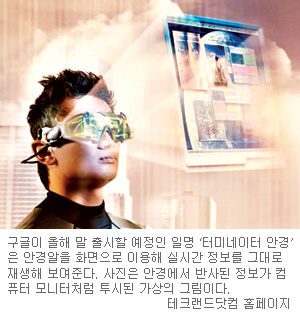 몰카도 찍는다는데… 터미네이터 안경 현실화  