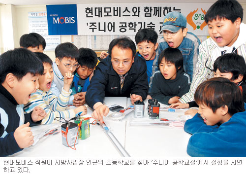 [나눔경영-현대모비스] 전사적으로 사회공헌활동 전개  