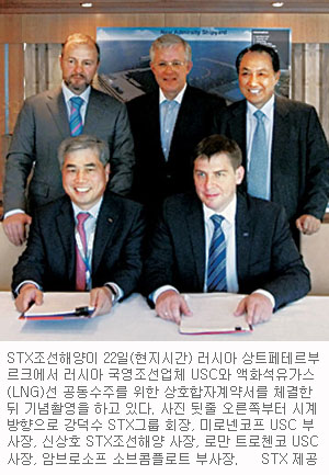 STX,   ӵ LNG  ü  