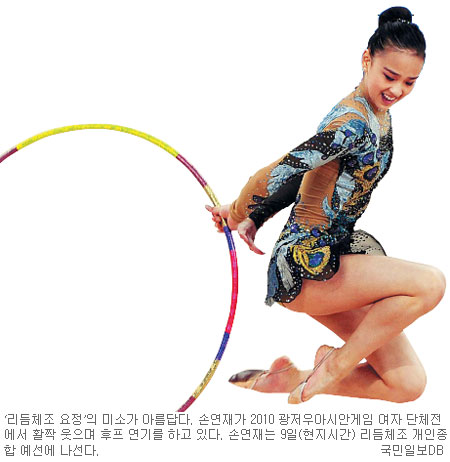 [2012 런던올림픽] 2012년 다섯번의 월드컵서 톱10 손연재… 아름다운 몸짓으로 높이 날아라  