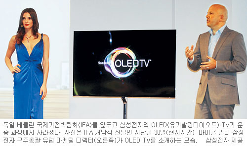 IFA 전시용 삼성 OLED TV 2대 도난… 베를린 운송 과정서 사라져  