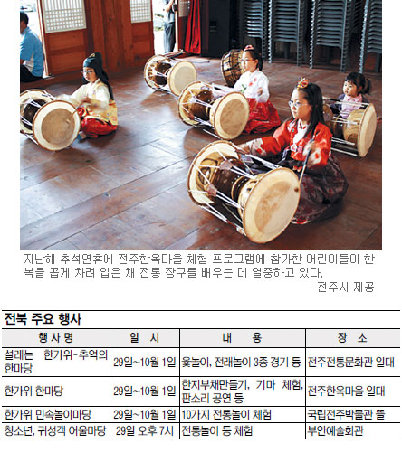 [한가위 나들이-전북] 나만의 떡 만들기… 한복입고 박물관 가면 공짜로 ‘찰칵’  