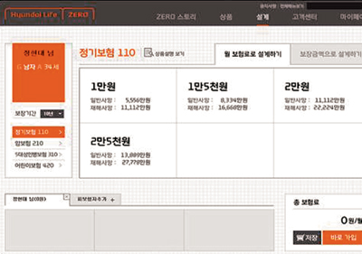 최초 보험료 만기까지 적용  