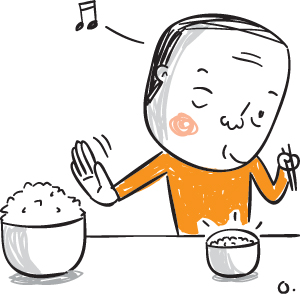 [이기수 기자의 건강쪽지] 무병장수엔 소식 습관이 최고！  