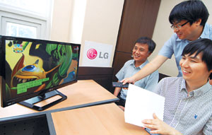 ܸ  ڸ  LG, áû ο TV   