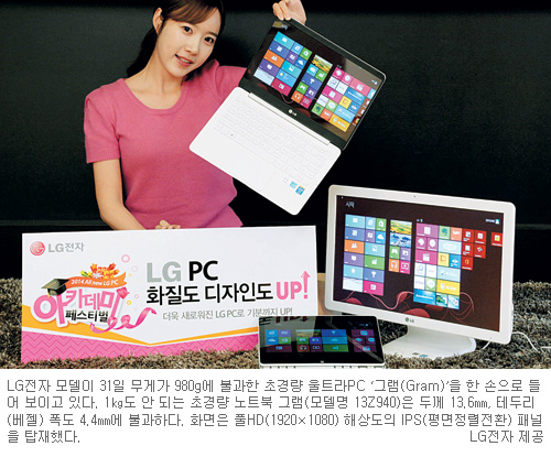 LG, 980g ʰ淮 ƮPC    