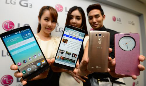 LG G3, ܽ  S5丮Z2 ũ ռ  