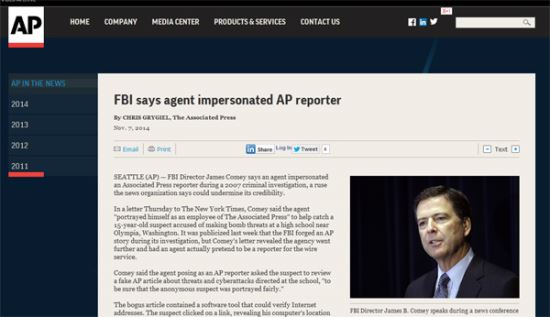 AP, ڻ  Ī FBI    