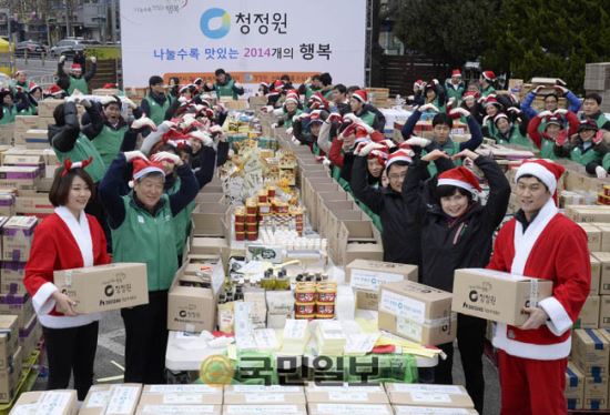 [포토] 대상 청정원, 사랑의 선물세트 제작  