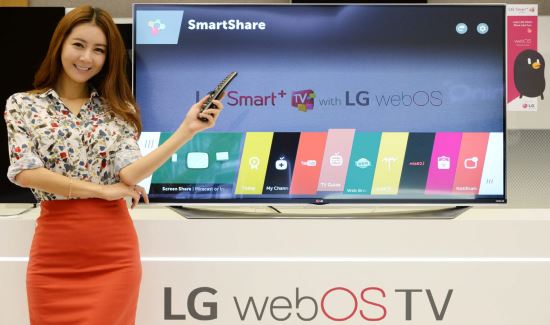 LG전자, CES2015서 웹OS 2.0 적용한 스마트 TV 공개  