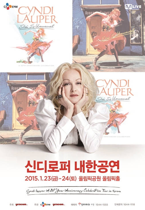 팝스타 신디 로퍼 내한 공연 취소… 티켓 판매 부진 때문?  