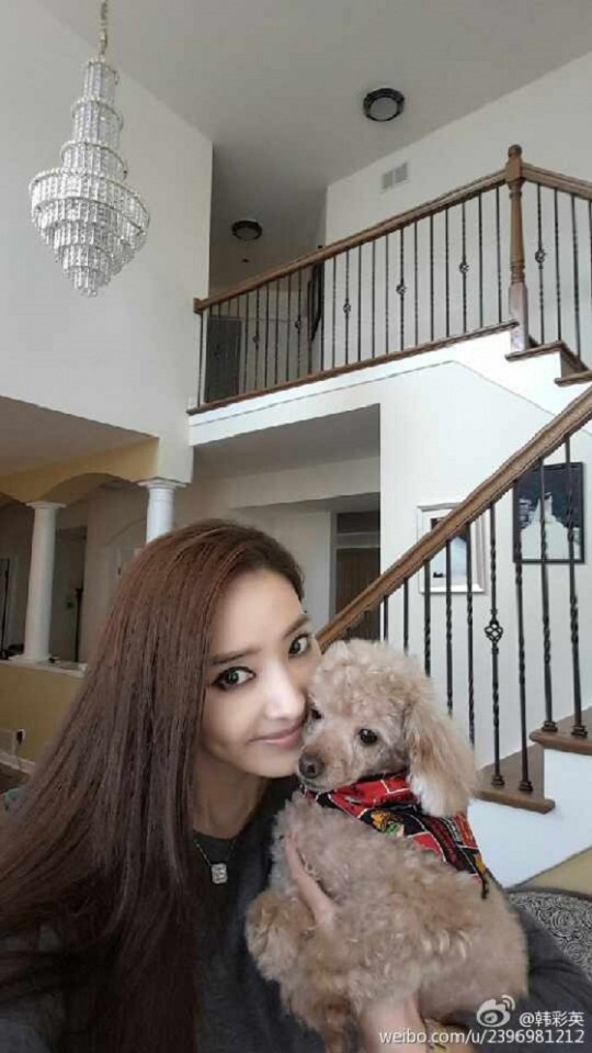 한채영 “첫사랑 만나 정말 좋아요” 미국 근황 공개  
