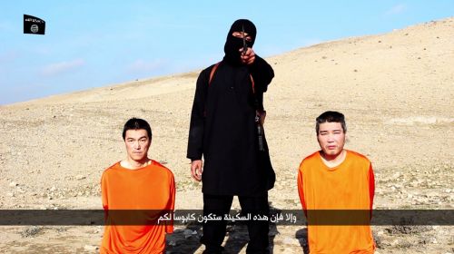 인질 살해 영상 심야 공개…충격의 도가니 일본  