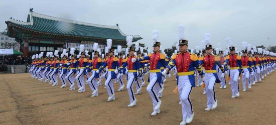 육군사관학교 75기 생도 310명 입학식  
