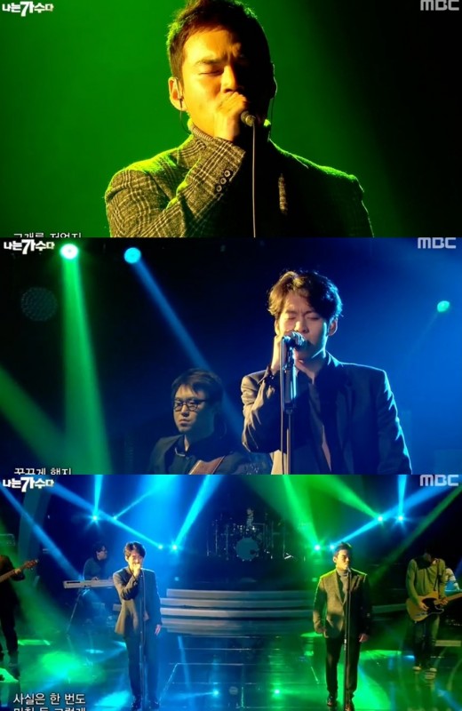 ‘나가수3’ 하동균-이정 15년지기 절친 다운 감동무대 펼쳐  