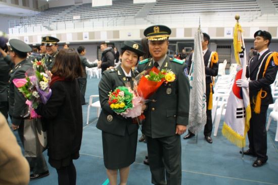용인대 정지은, ROTC 전국 1등으로 대통령상 수상  