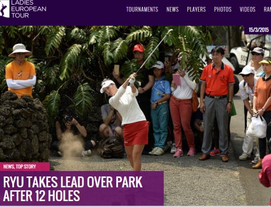 [ڰ] ҿ  ù ¡ LPGA ĳ۽ ڿ   7  