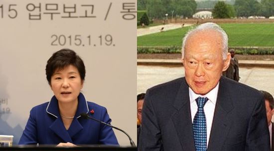 ‘목캔디 인연’ 박근혜-리콴유 대(代)를 이어온 각별한 인연  
