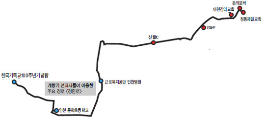 130년 전 ‘미션로드’를 따르다… 내일 오후 3시, 아펜젤러 부부·언더우드 제물포에 첫발 디딘 날  