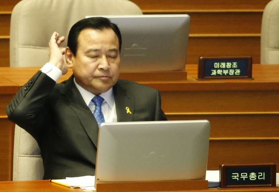이완구 총리 