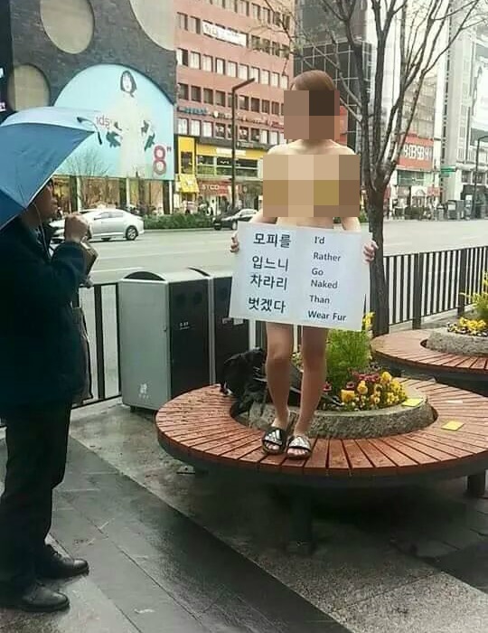 반나체 '클럽 아우디녀' 강남역 출몰… 오늘은 명동?  