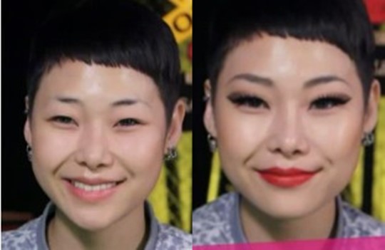 [영상] ‘센 언니’ 치타 민낯 헉… 진한 화장 지우고 청순미 공개  