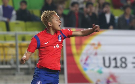 이승우 침묵… 18세 이하 축구대표팀 벨기에와 무승부  