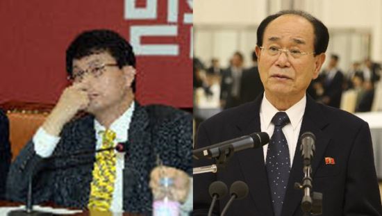 “은밀한 대화는 없었다?” 윤상현, 北김영남 조우…朴대통령 친서 여부 주목  