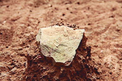 330만년 前 인류 最古 석기 발견 기사의 사진