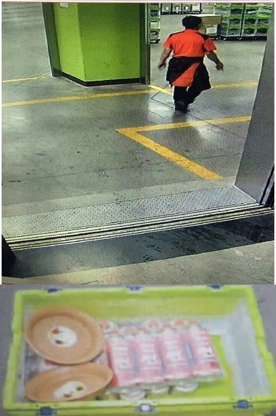 [영상]제일모직 창고 방화 용의자 CCTV 포착…