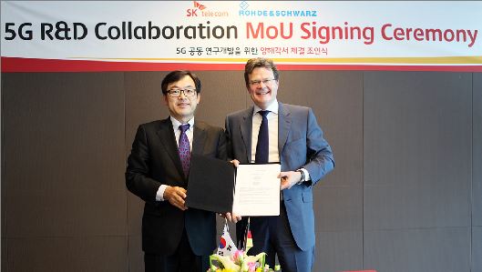 SKT,  εٸ 5G   MOU  