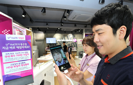 LG÷ VoLTE ü  湮 500 ġ  