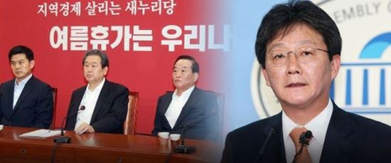 “여야 모두 절대 강자가 없다?” 유승민-김무성 0.4%포인트 차이...野 3강구도  
