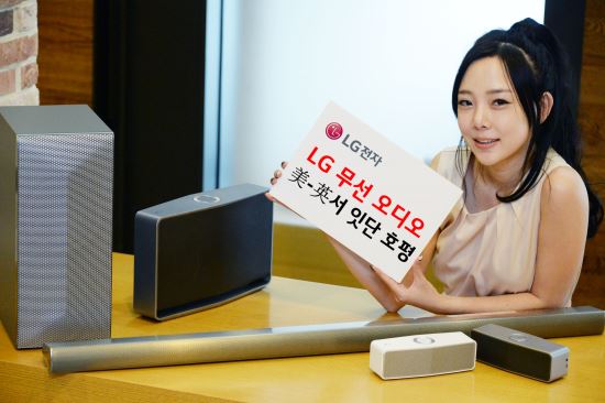 LG전자 무선오디오, 미국·영국서 호평  