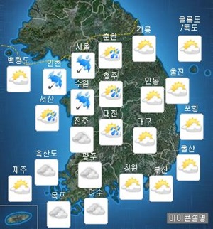 전국 흐리고 가끔 비…대구·강릉 낮 33도 무더위  